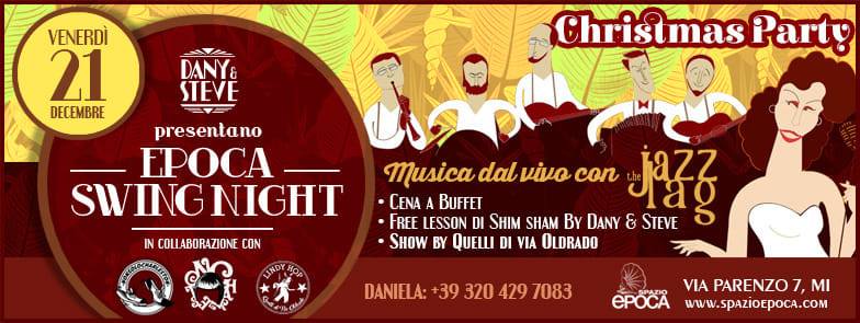 Epoca Swing Night ~ Christmas Party