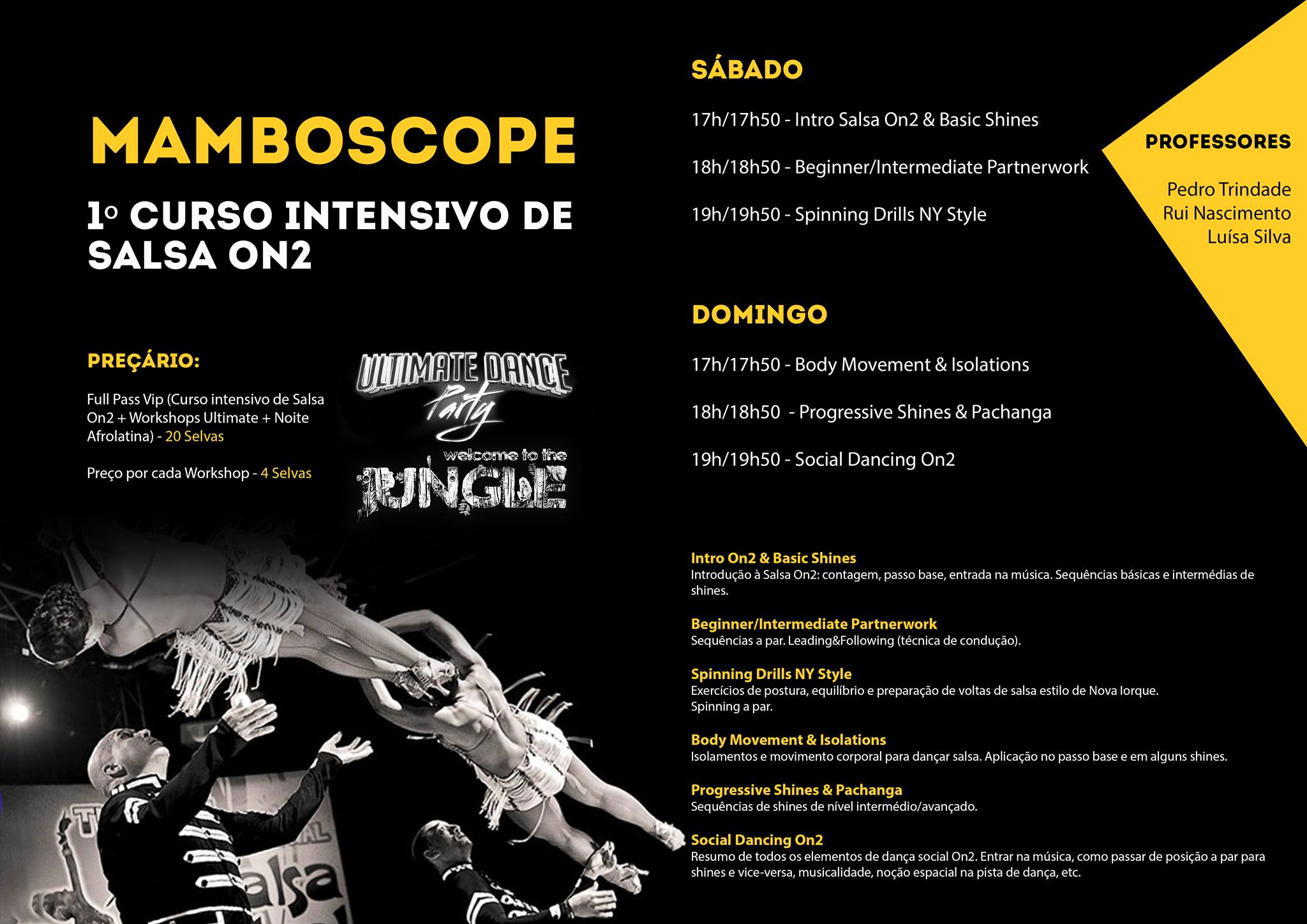 MamboScope - 1º Curso Intensivo de Salsa On2