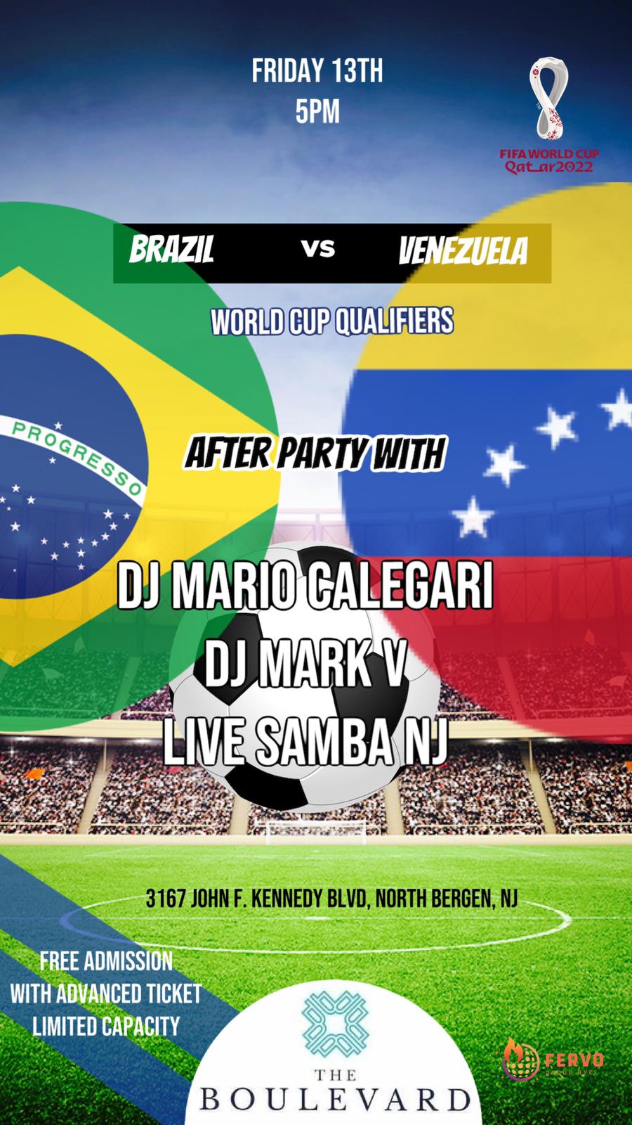 Futbol , Samba & funk - Brasil vs venezuela