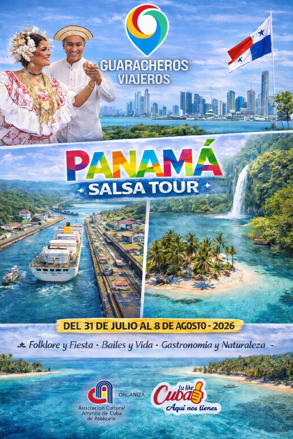 PANAMÁ Salsa Tour by Guaracheros Viajeros