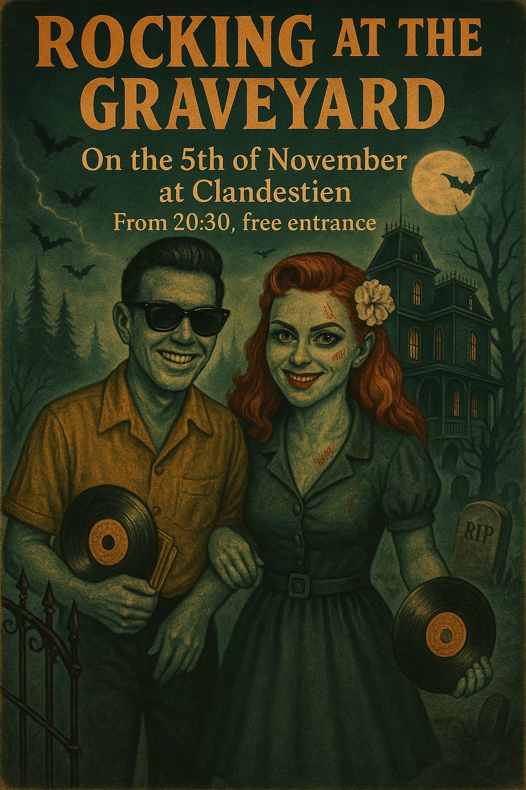 Halloween Dance Night with Rock'n Jiri & DJ Miss Melis