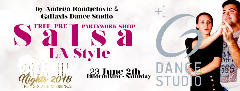 La Salsa - Free PreParty Workshop @Premium NIghts 2018