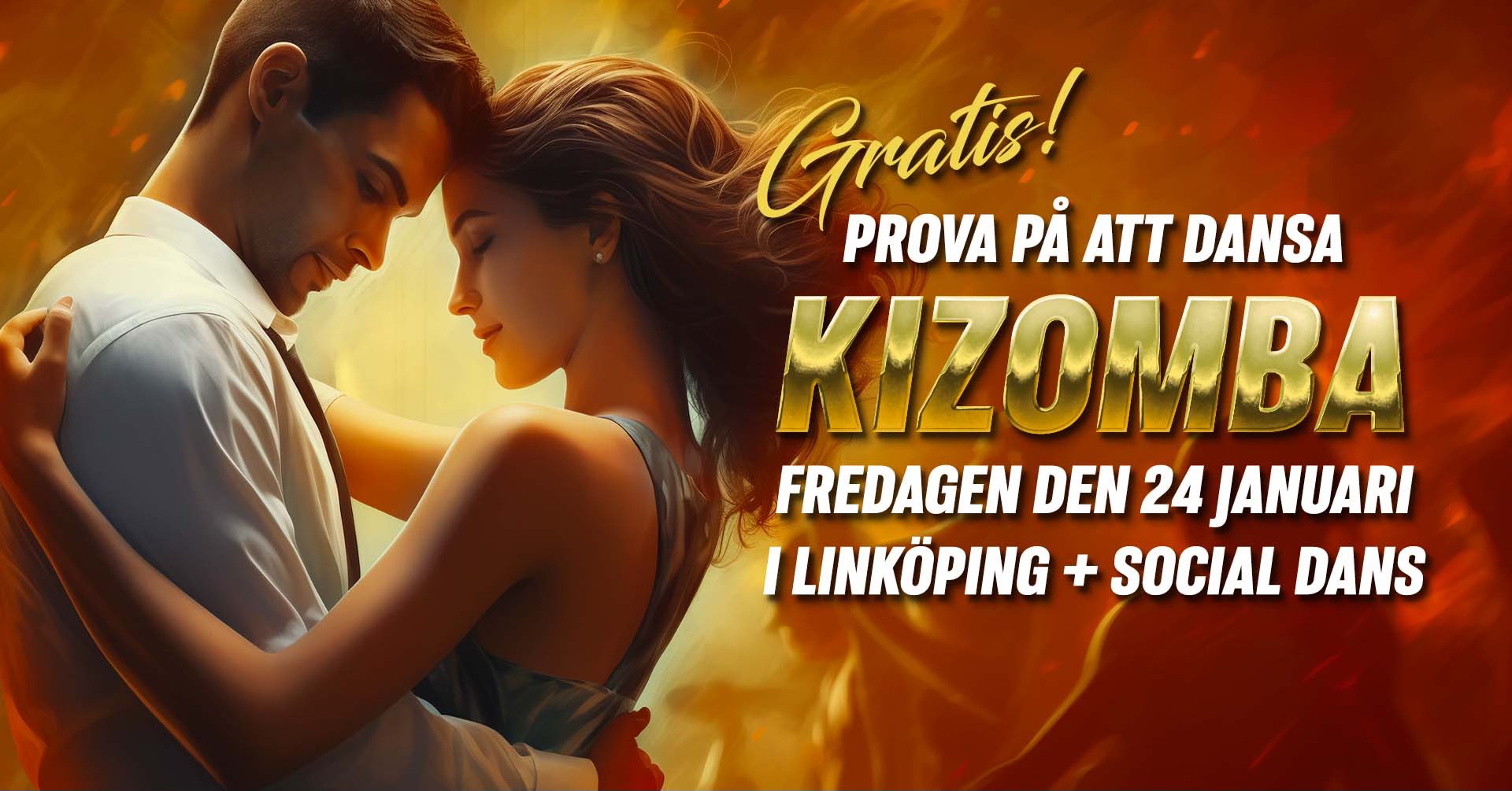 ๐ฅGRATIS๐ฅ prova pรฅ KIZOMBA i Linkรถping + Social Dans (SaBaKi)