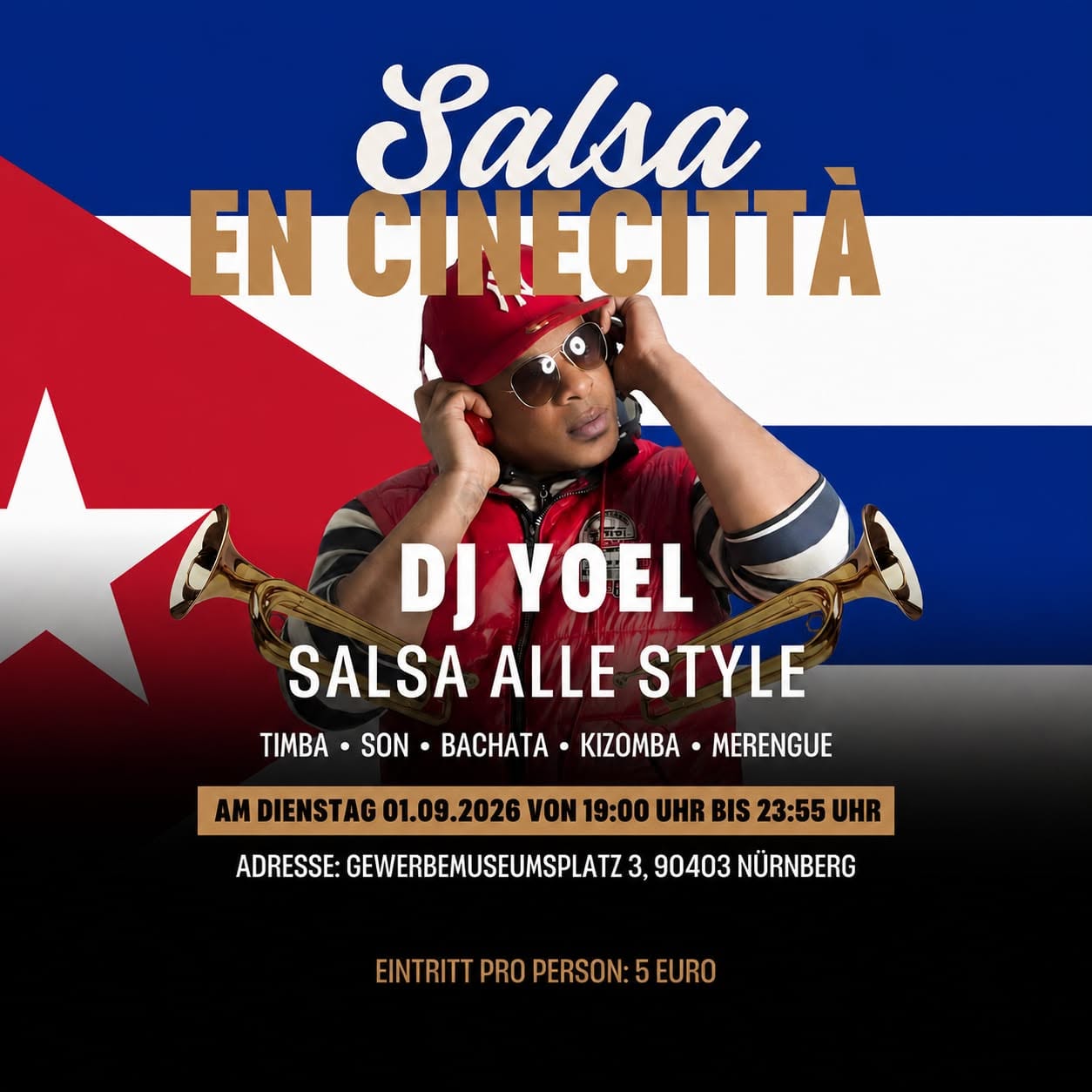 SALSA EN CINECITTA