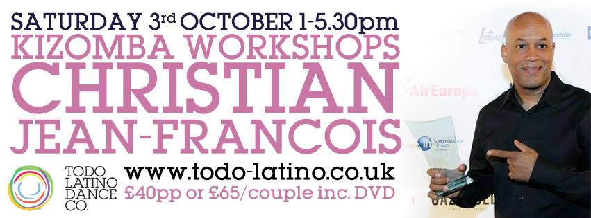 Kizomba Workshop with Christian Jean-Francois