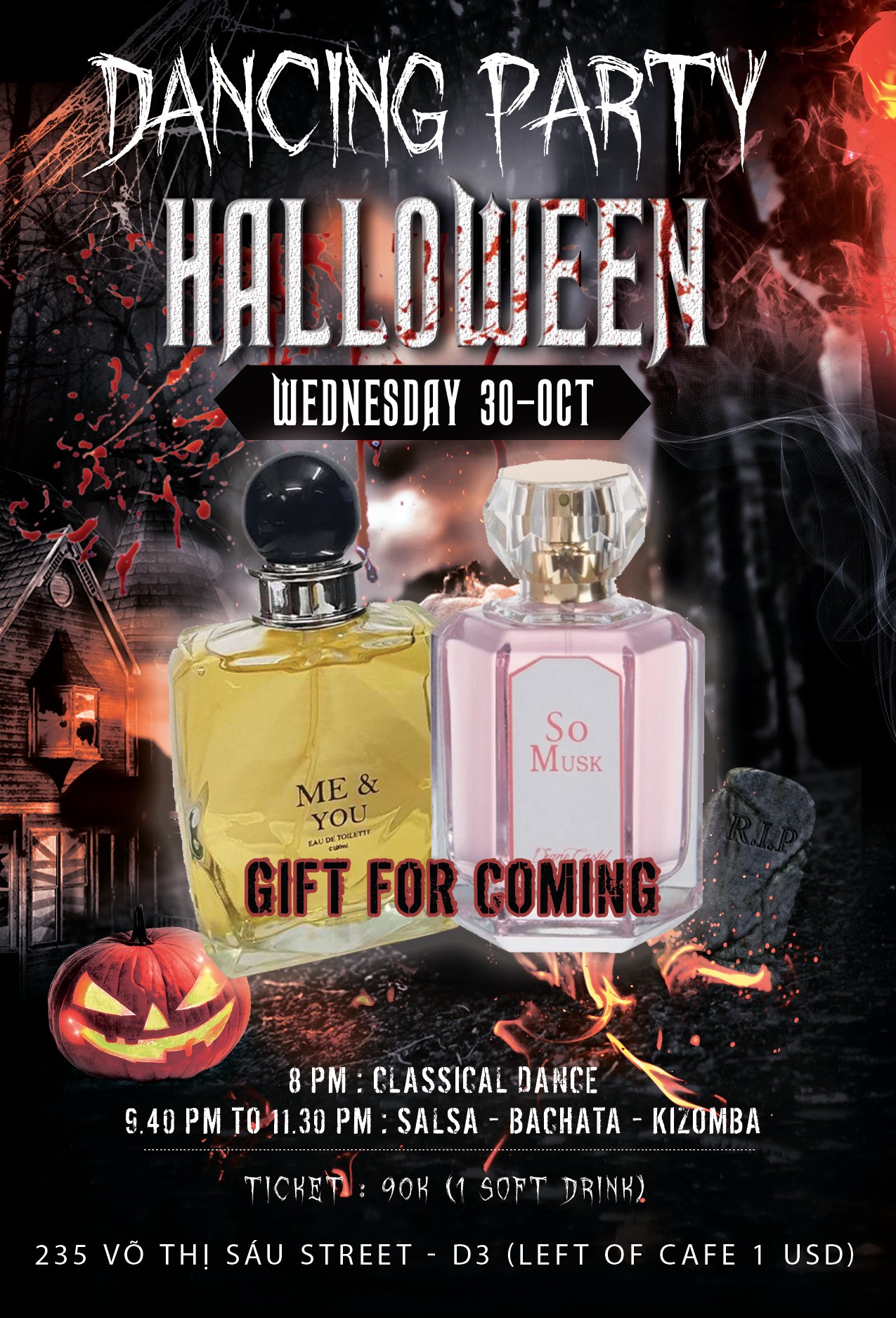 Halloween Dancing Social Night