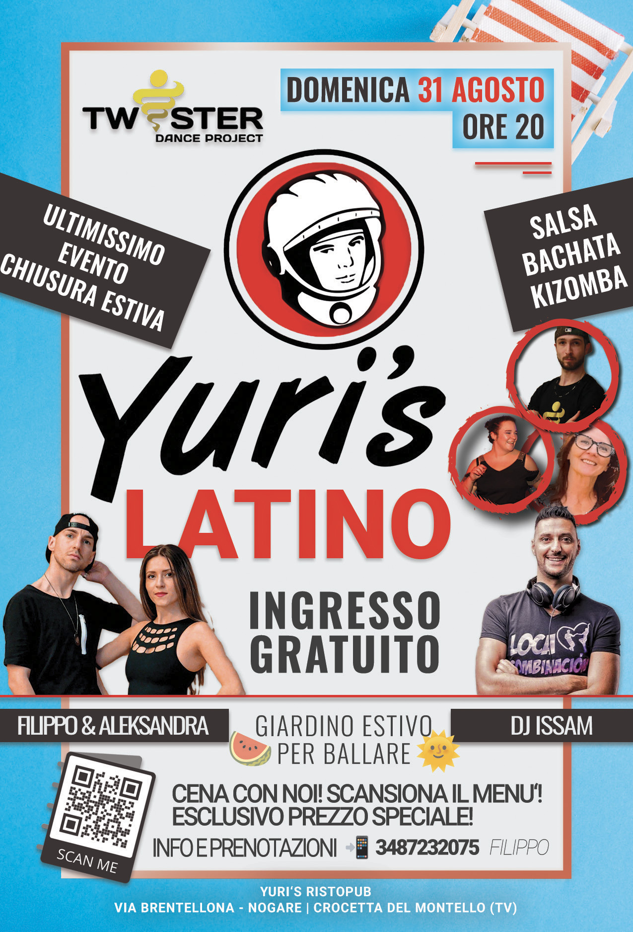 YURI'S LATINO FINALE DI STAGIONE 31.8.25 CROCETTA DEL MONTELLO (TV)