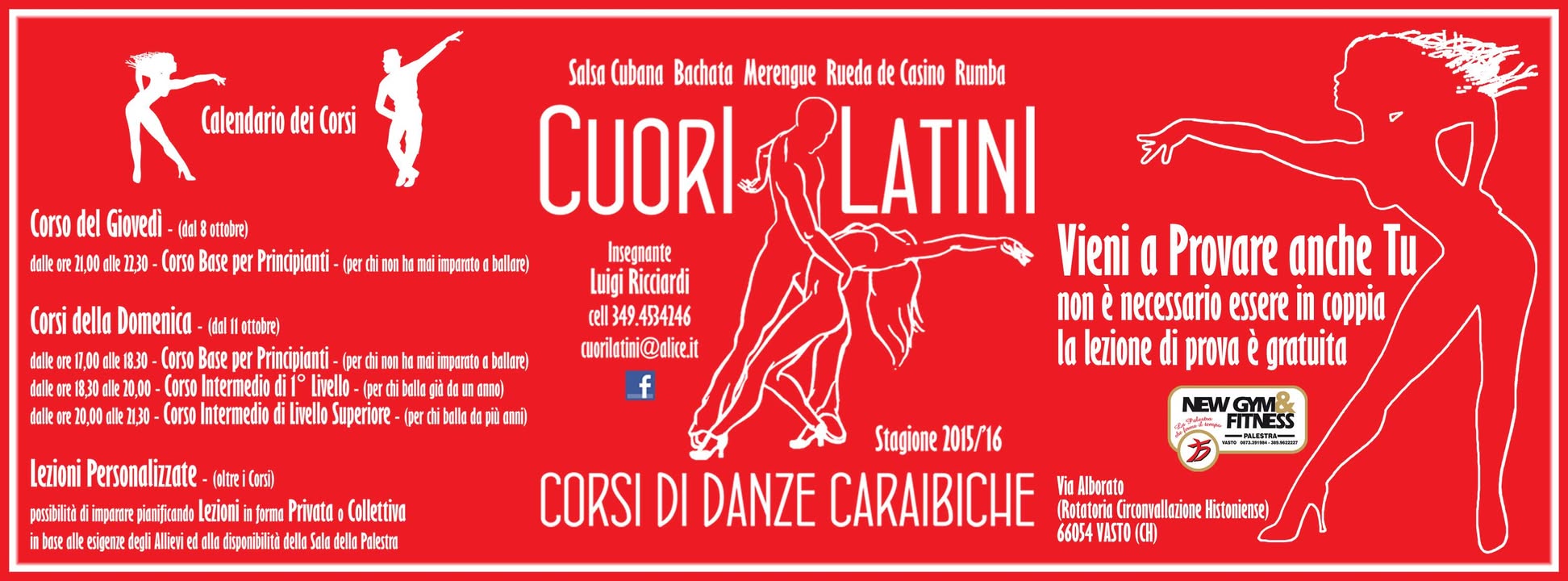 Corsi di Danze Caraibiche CUORI LATINI Stagione 2015 '16 (1)