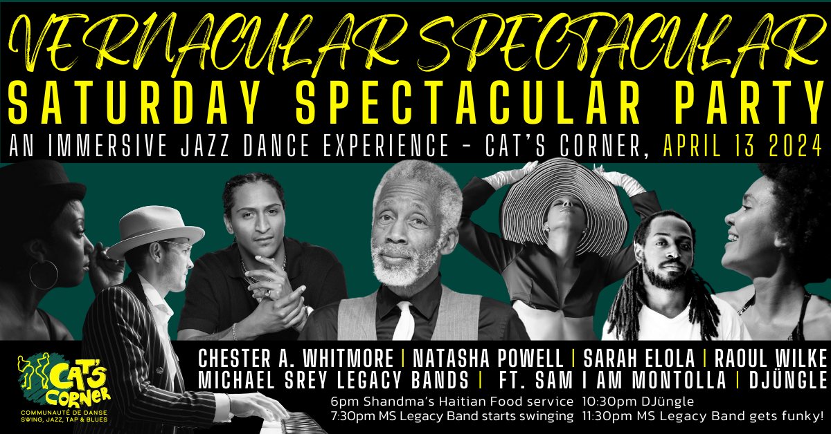 Vernacular Spectacular - The SATURDAY PARTY