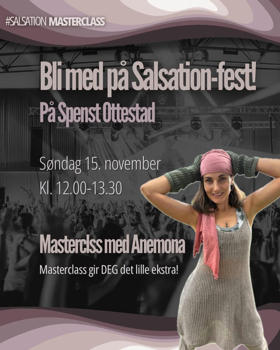 Salsation Masterclass med Anemona