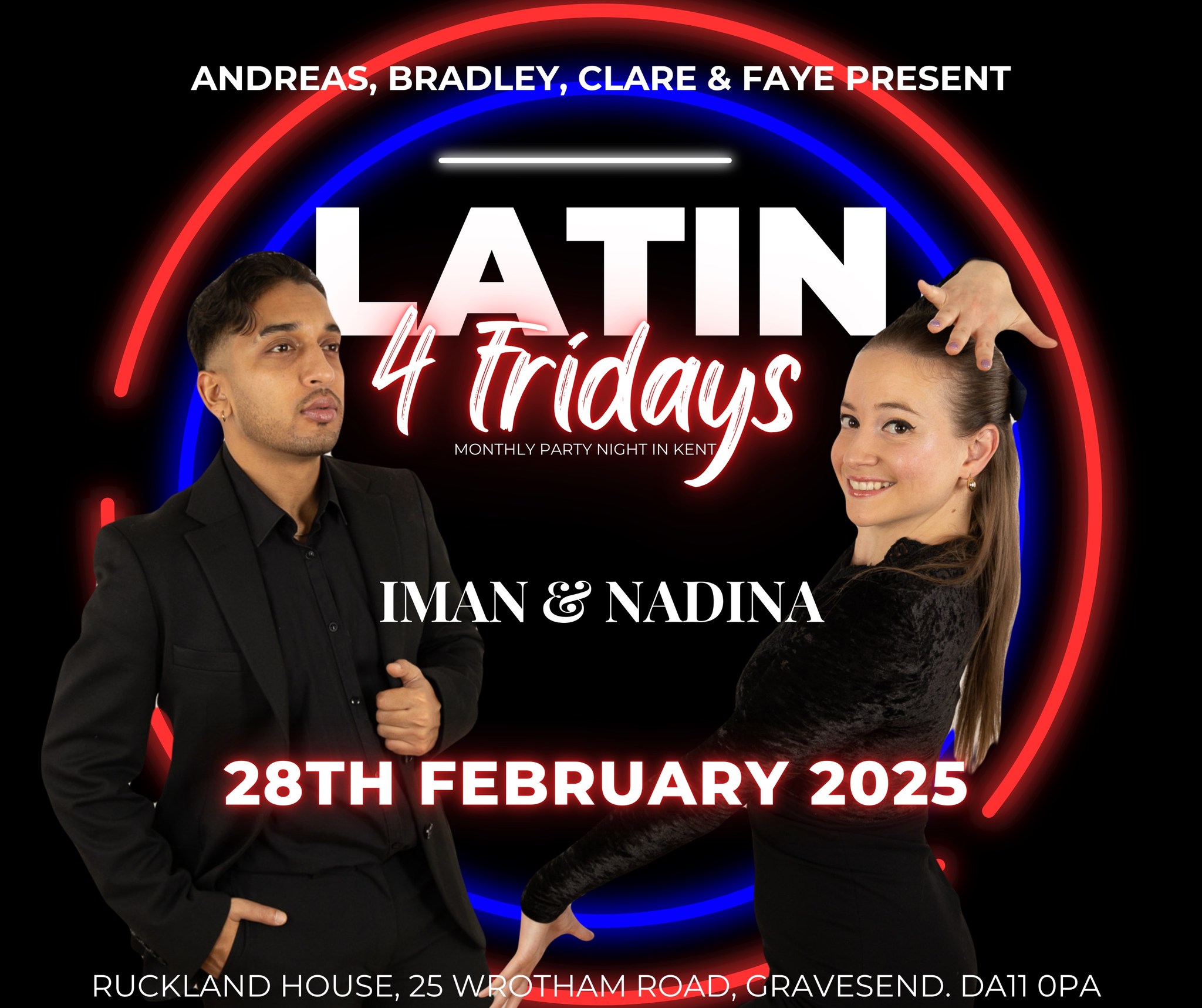 🎉⭐️LATIN4Fridays FEBRUARY Party Night⭐️🎉