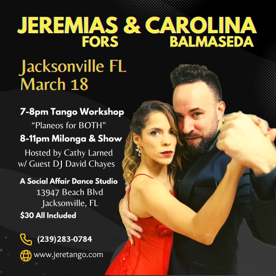 Tango with Jeremias Fors & Carolina Balmaseda