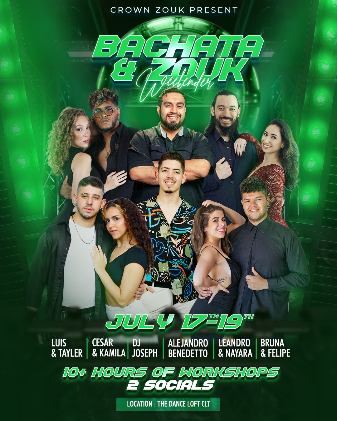Crown Zouk Bachata & Zouk Weekender