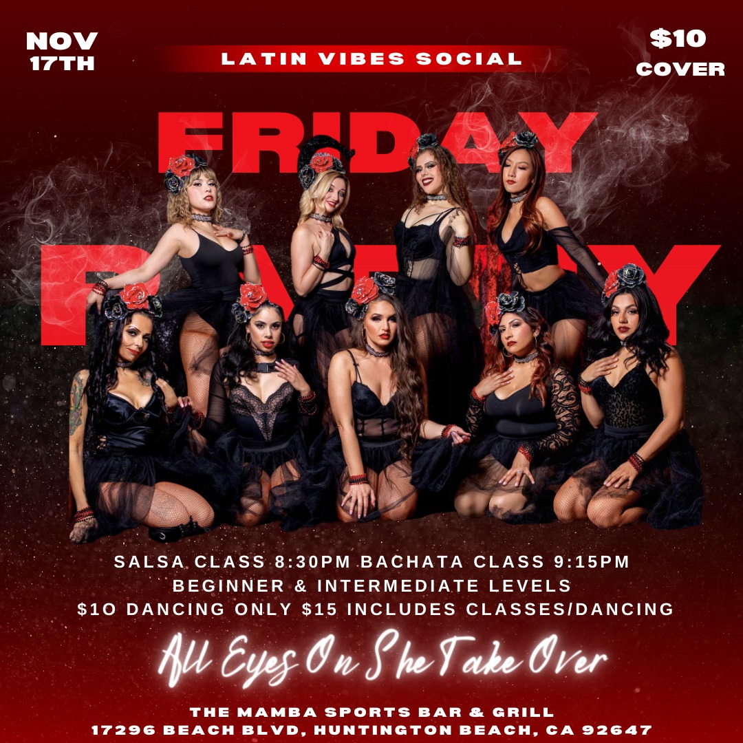 Latin Vibes Social Now Every Friday
