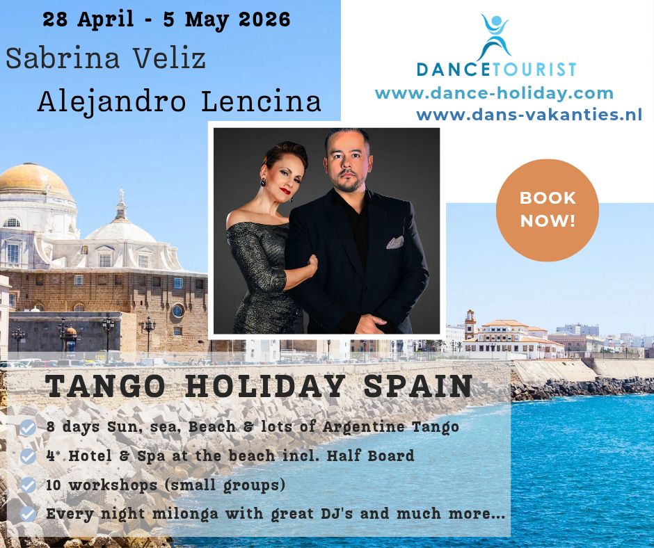 Tango Holiday Cadiz Spain Sabrina Veliz & Alejandro Lencina
