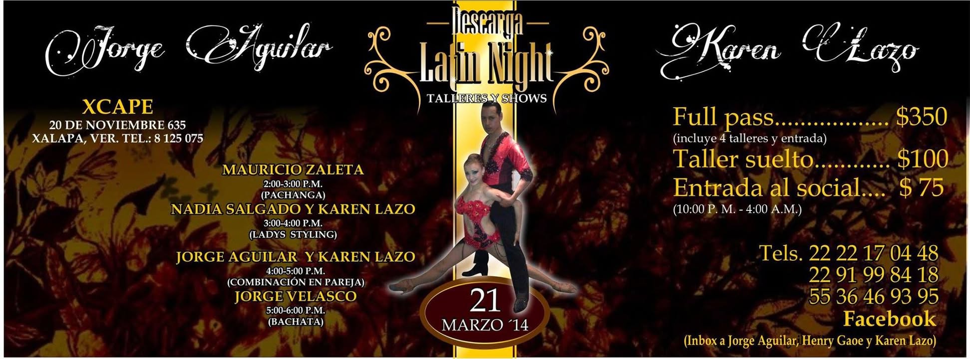 DESCARGA LATIN NIGHT XALAPA VERACRUZ
