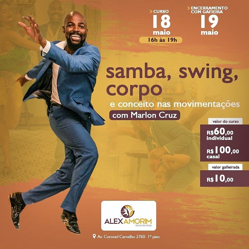 Workshop Samba, Swing e Corpo