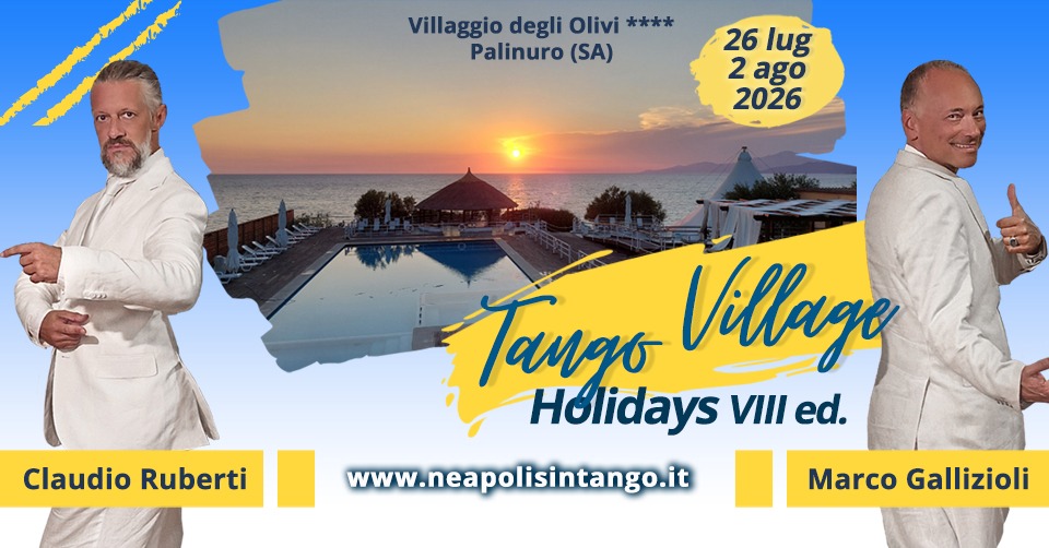 Tango Village Palinuro VIII ed- 1° Incontro Tango 2026-