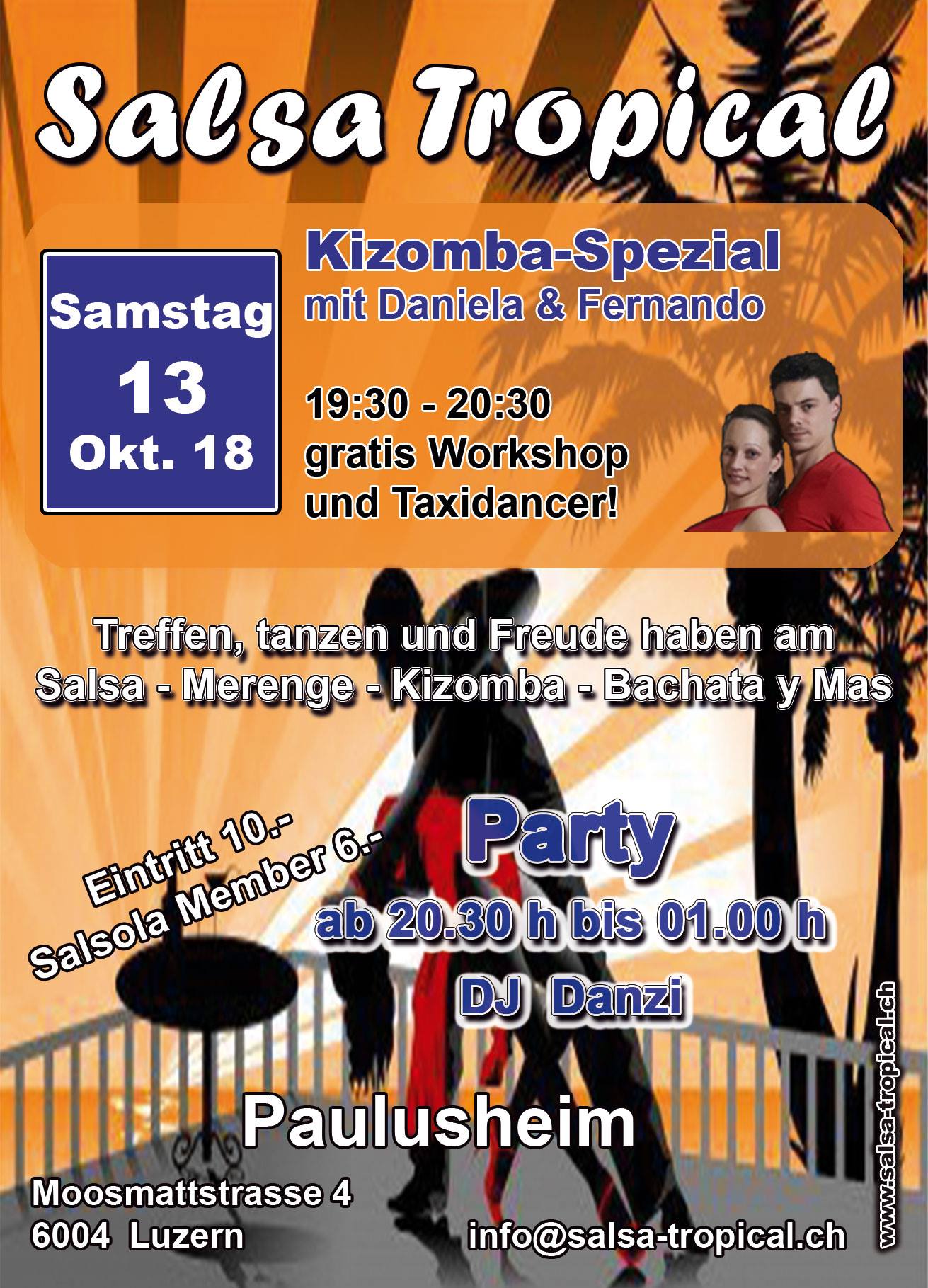 ☆ ★ ☆ Salsa Tropical - Kizomba Spezial ☆ ★ ☆