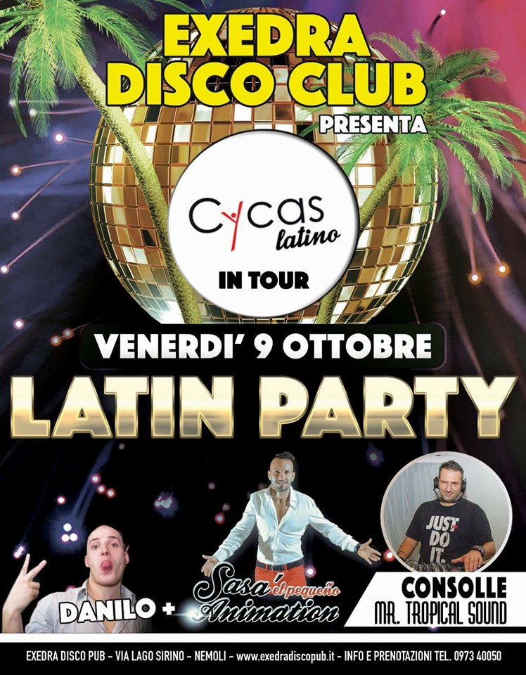 :::: LATIN PARTY :::: Exedra Disco Pub