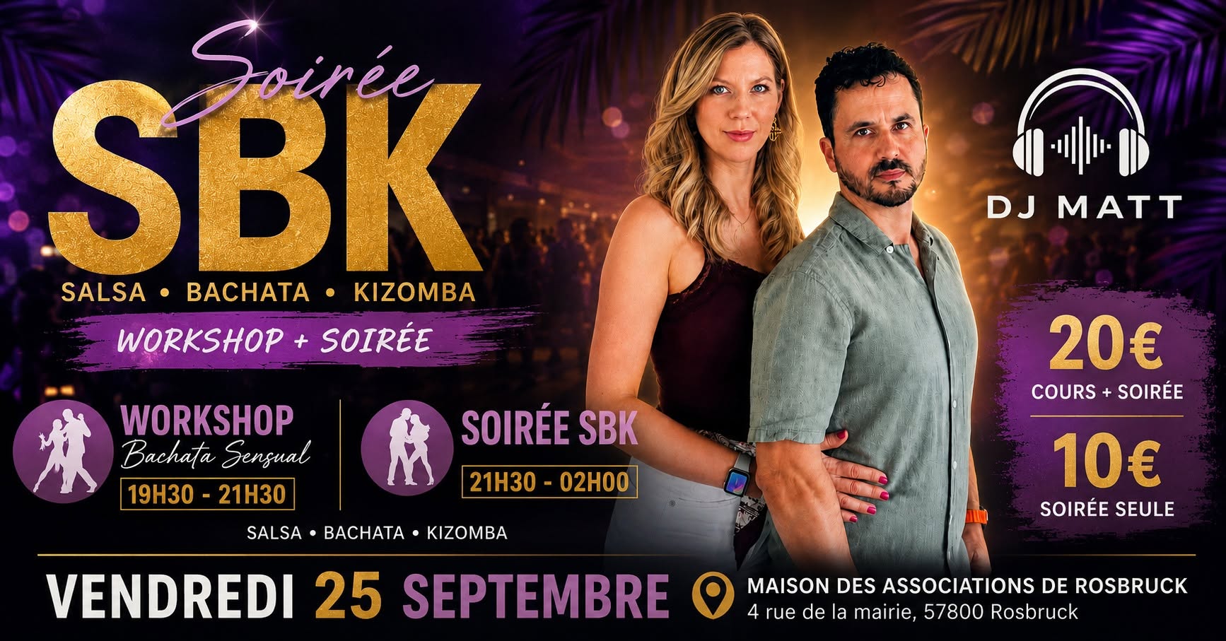 Soirée SBK à Rosbruck