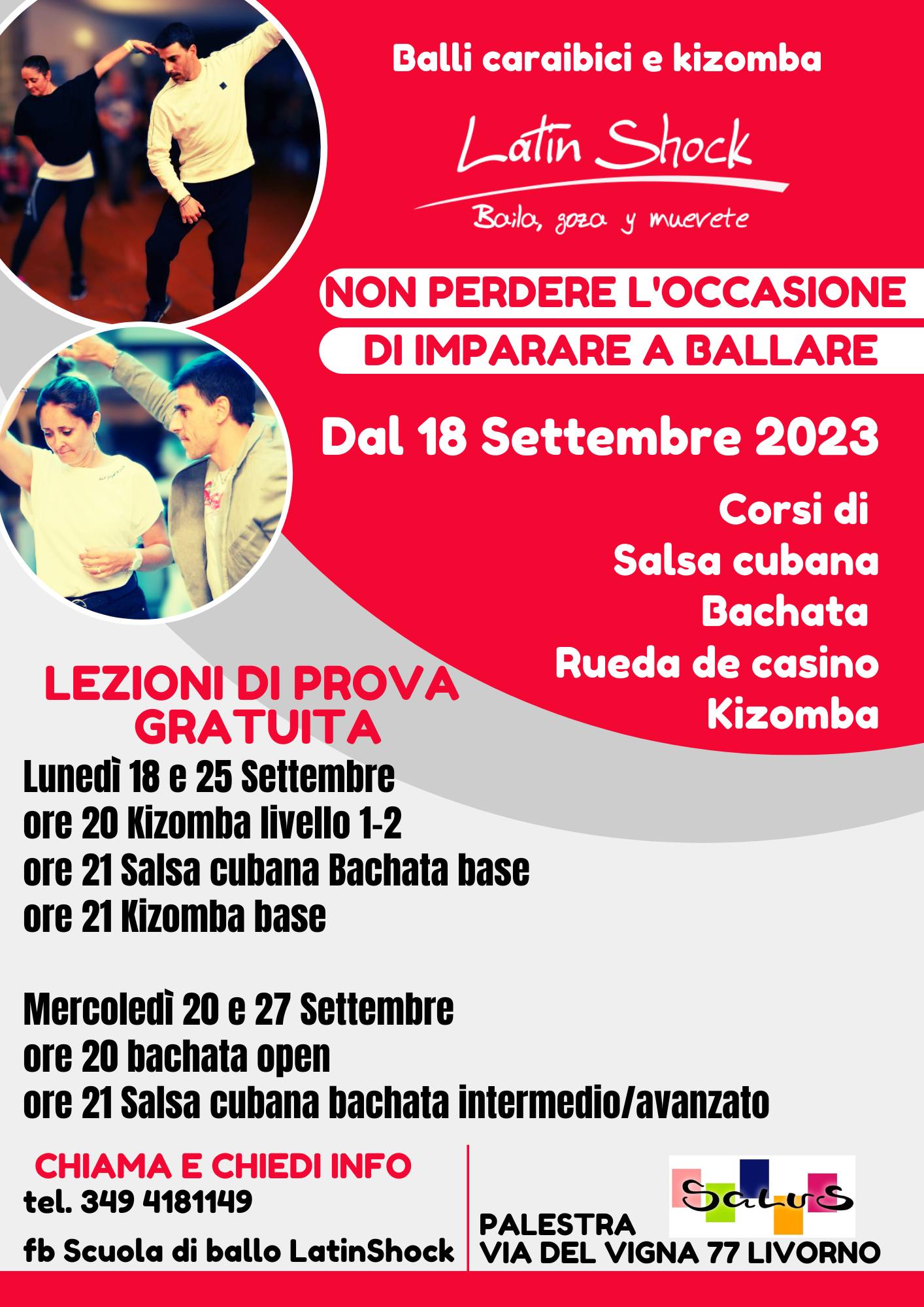 Nuovi corsi LatinShock