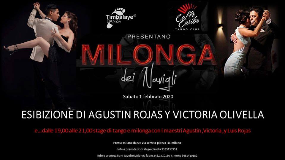 Milonga Dei Navigli - Stage e Esibizione - Tdj Luis Rojas
