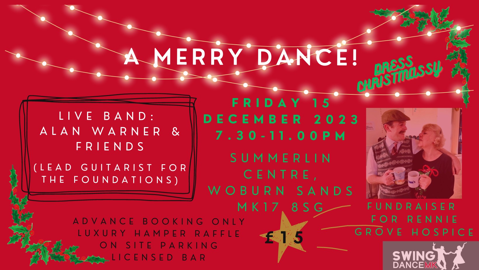 A Merry Dance with Swing Dance MK Performers, for Rennie Grove