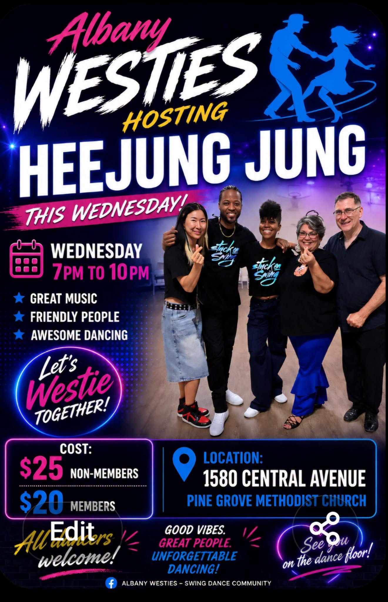 Albany Westies Hosting Heejung this Wednesday