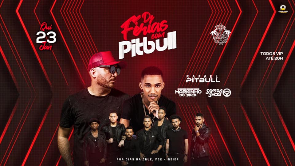 De férias com o Pitbull Markinho Jaca & SambaShow @IslaCancun