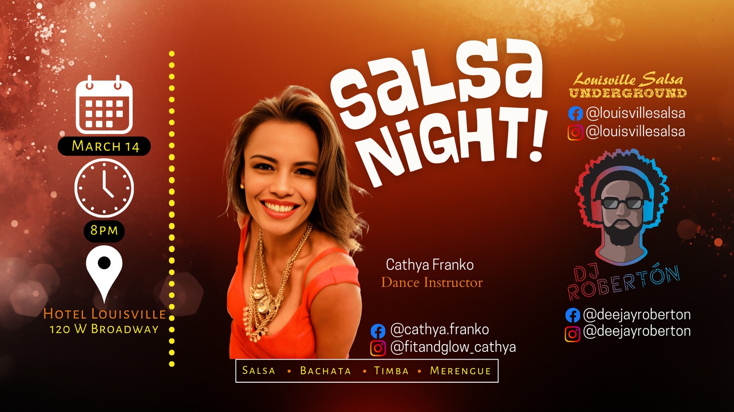 Salsa Night at Hotel Louisville!