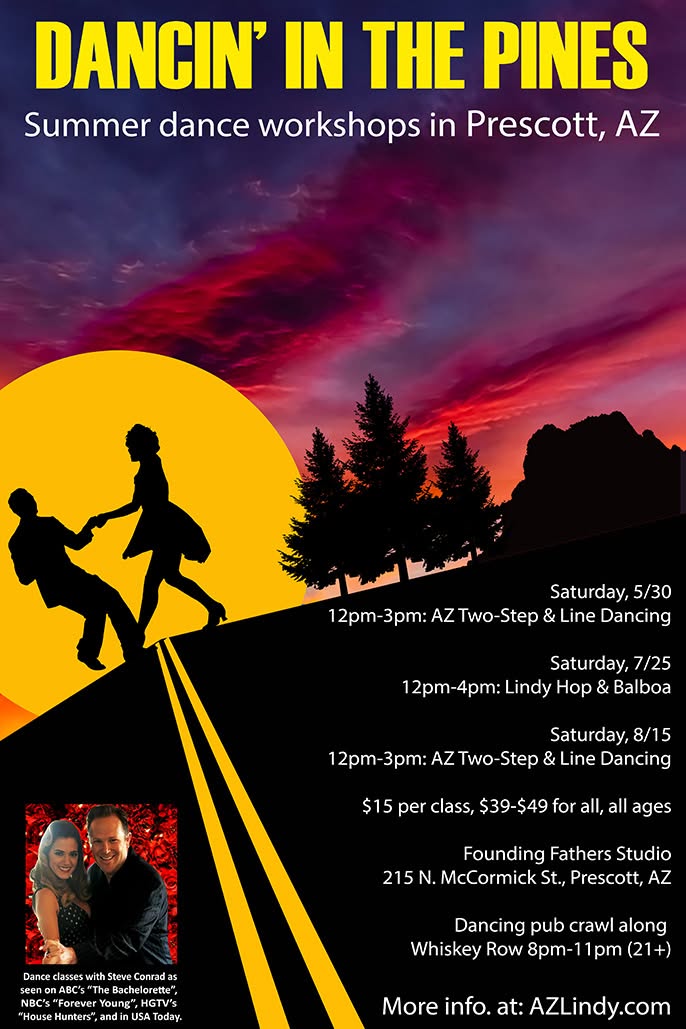 Dancin' in the Pines - Summer dance workshop series in Prescott, AZ