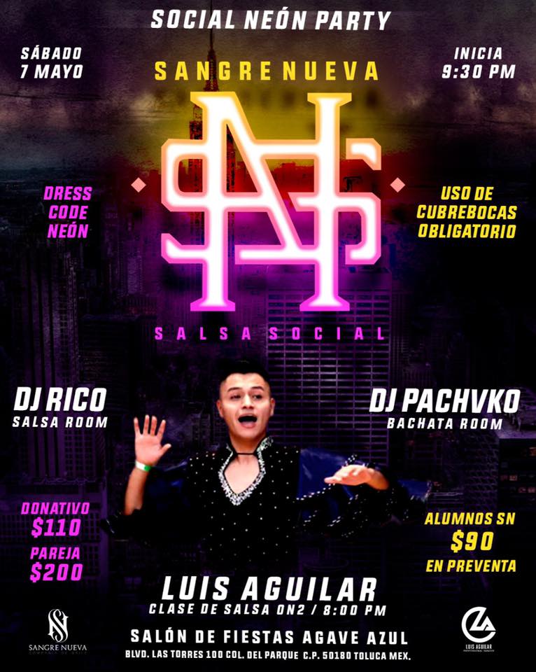 SN Salsa Social: Fiesta Neón