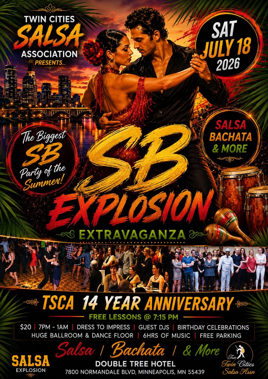 TCSA SALSA EXPLOSION 14TH ANNIVERSARY