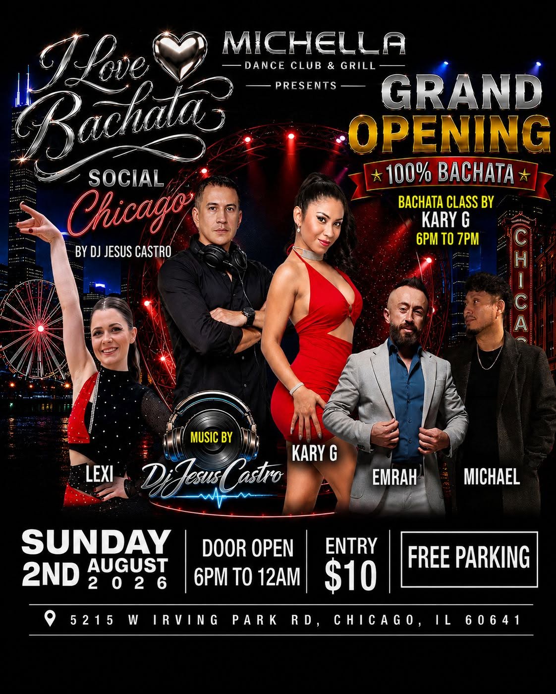 I Love Bachata Social Chicago ( Grand Opening )