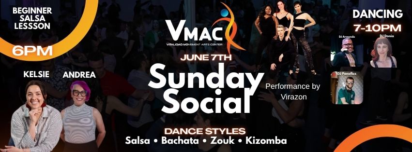 VMAC Sunday Social + Salsa Lesson