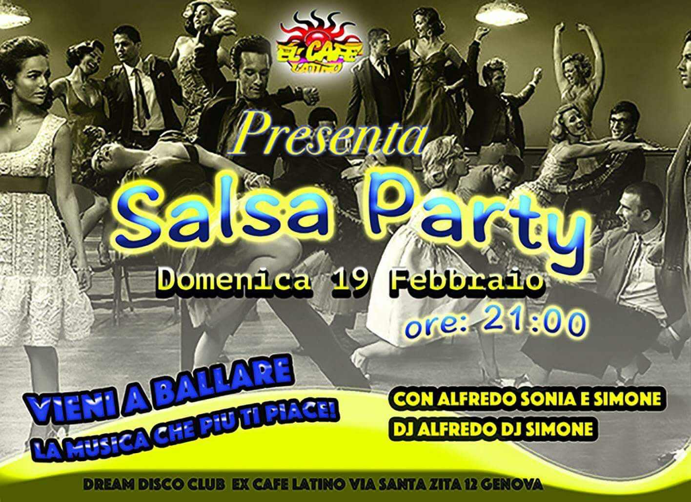 Domenica Latina Cafe" Latino