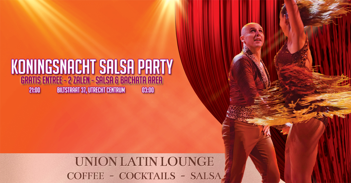 Koningsnacht Latin Party 22ste Editie Gratis Entree