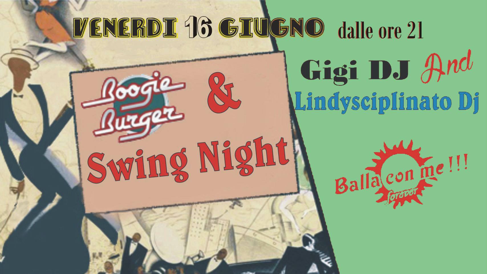 Boogie Burger & Swing Night