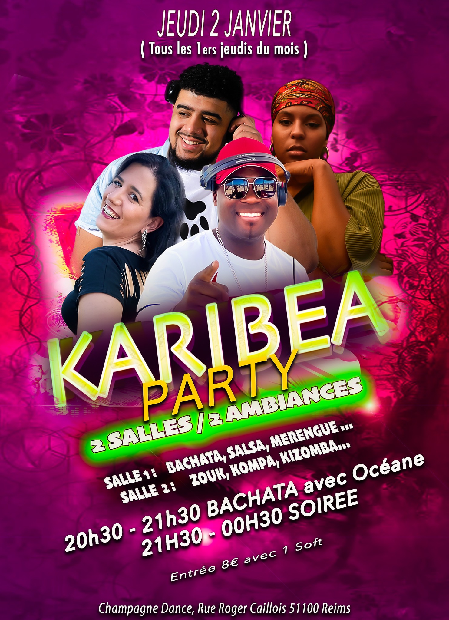 KARIBEA PARTY REIMS (mensuelle)