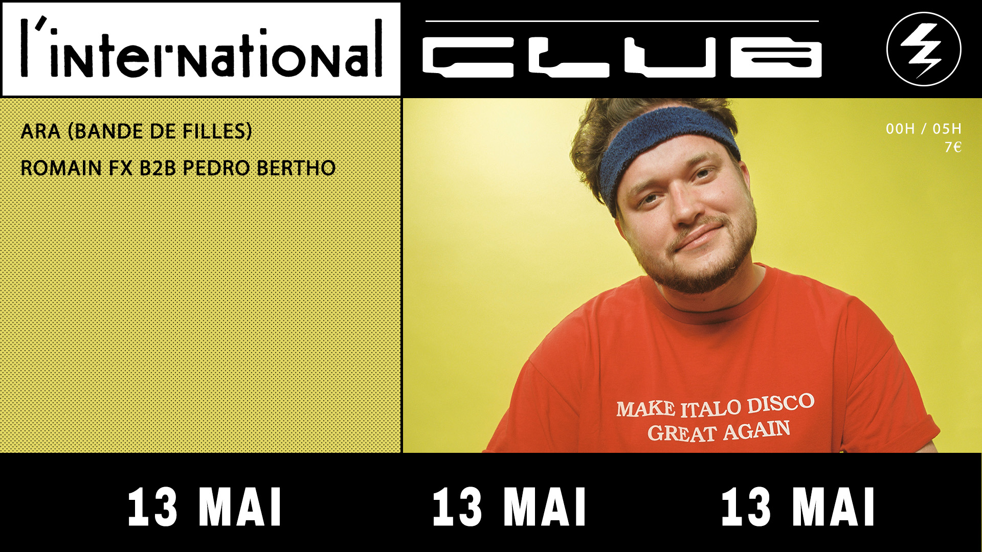 Ara (Bande de Filles), Romain FX B2B Pedro Bertho