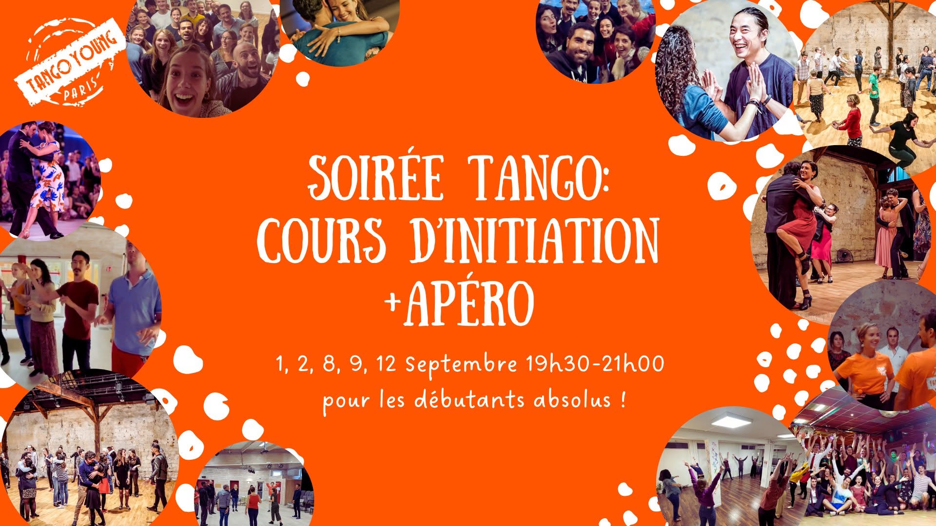 Initiation au tango argentin avec un apéro !