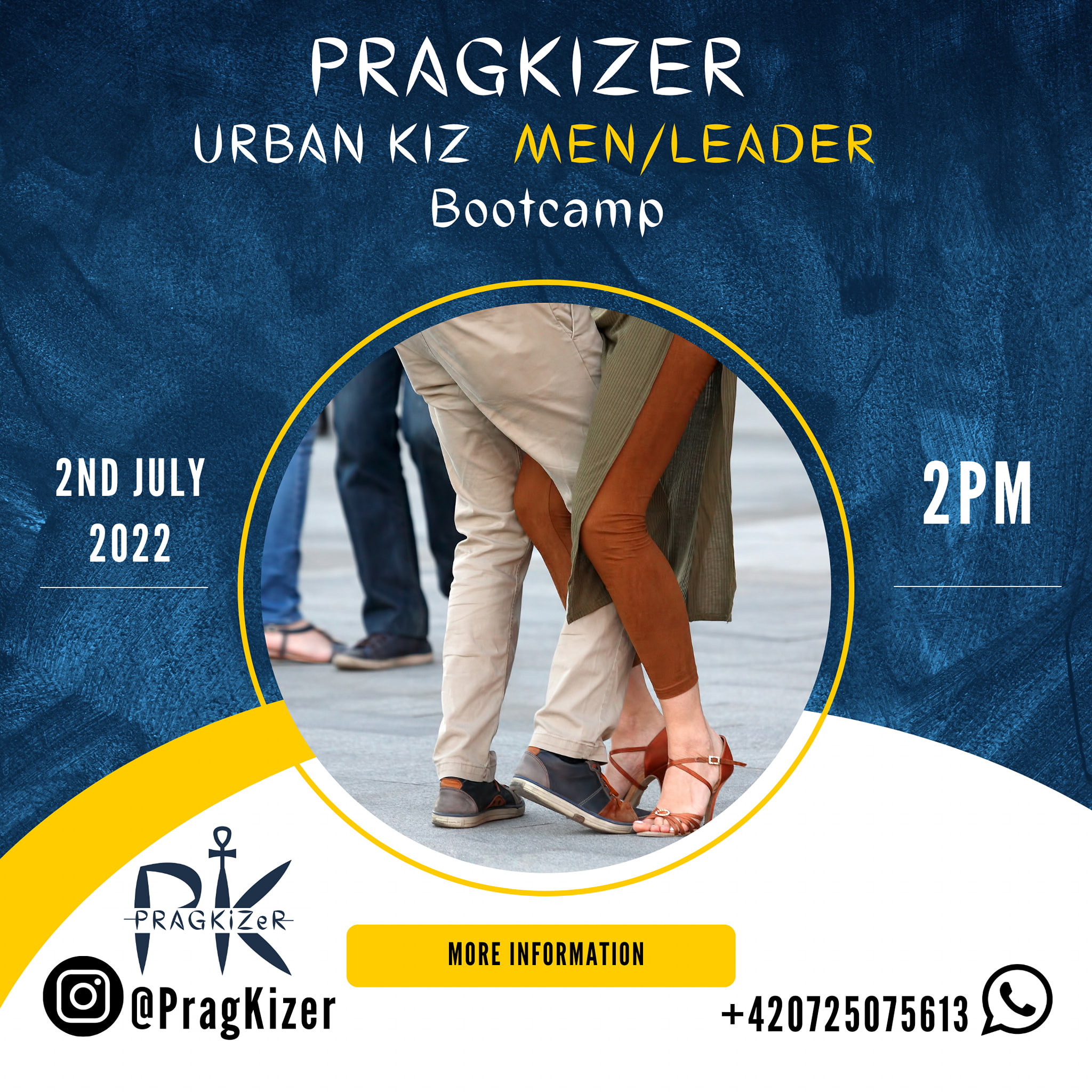 PRAGKIZER- 2ND Urban Kiz Men Leader BootCamp