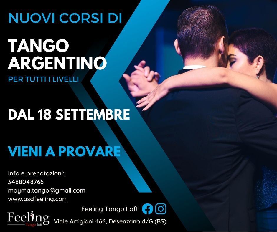 Corsi di Tango Argentino a Desenzano