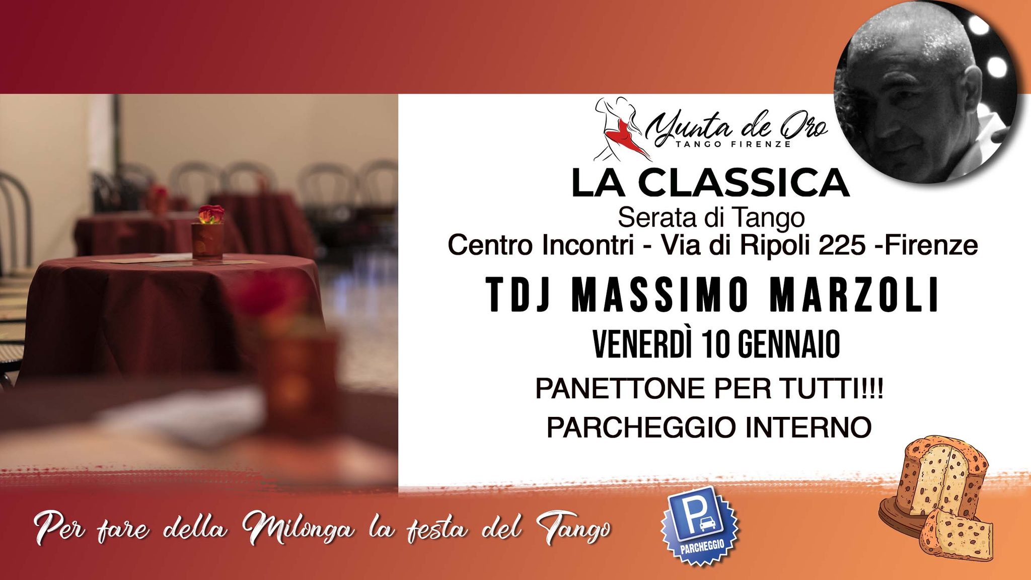 LA CLASSICA - 10 GENNAIO - TDJ MASSIMO MARZOLI