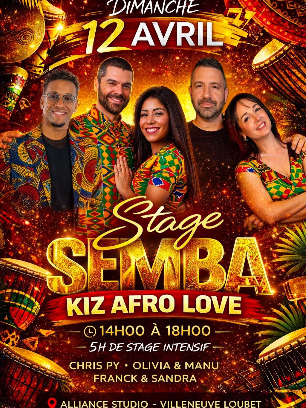 Stage de Semba et de Kiz Afro Love
