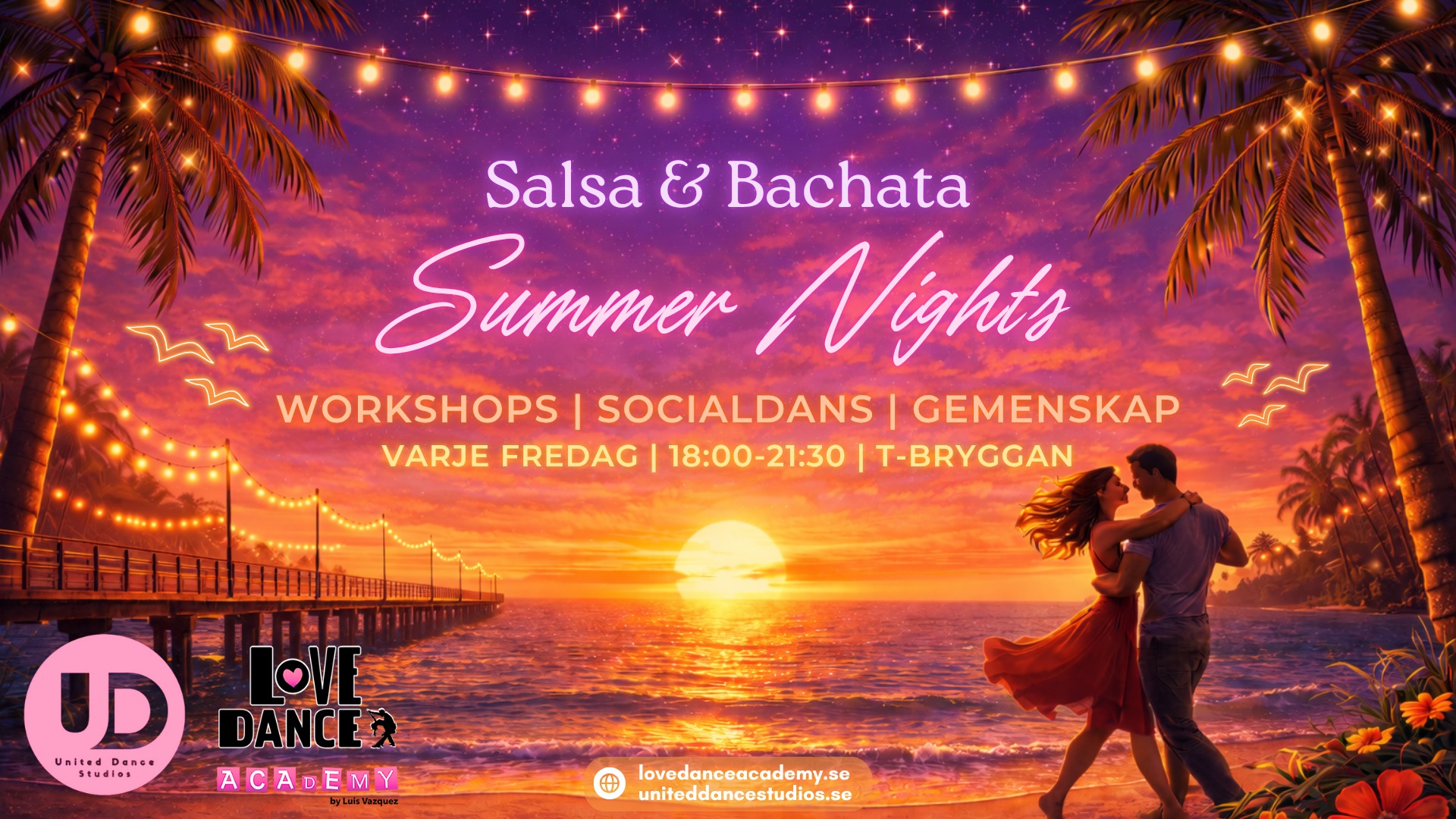 Salsa & Bachata Summer Nights varje fredag