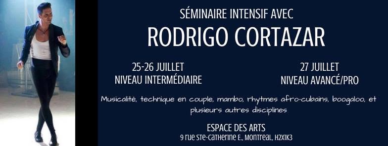 Séminaire intensif avec Rodrigo Cortazar - 3 JOURS