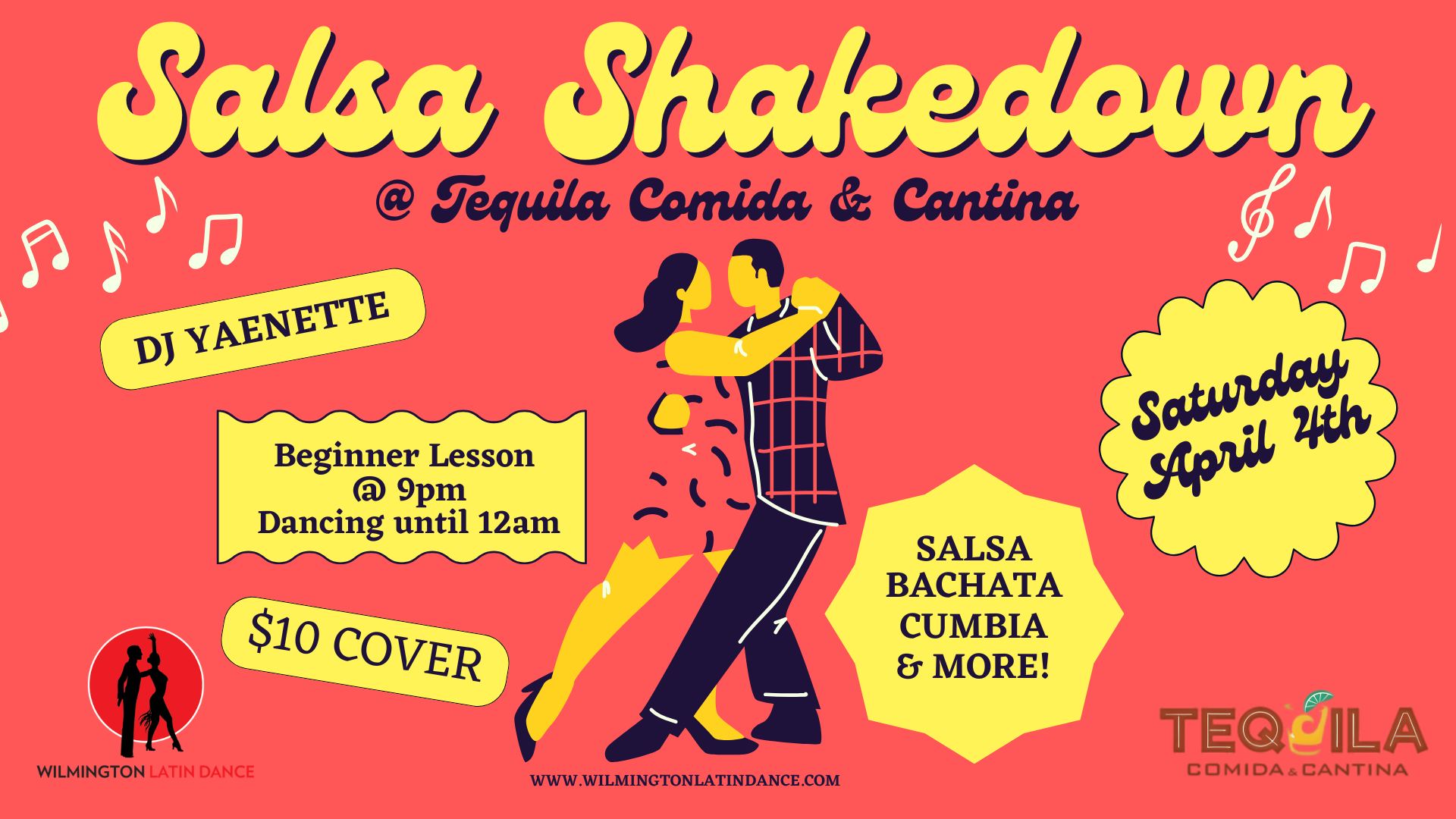 Salsa Shakedown @ Tequila Comida & Cantina