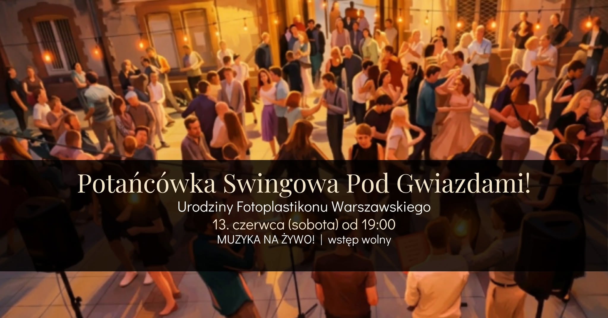 Potańcówka Swingowa pod Gwiazdami z muzyką na żywo!